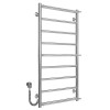 Рушникосушарка електрична Ladder П9 500х1000 Deffi нержавіюча сталь (Хром, EF16, Ліве підключення)