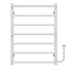 Рушникосушарка електрична Ladder П7 500х700 Deffi нержавіюча сталь (Білий, EF16, Праве підключення)