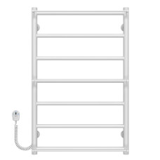 Рушникосушарка електрична Ladder П7 500х800 Deffi нержавіюча сталь (Білий, EF16, Ліве підключення)