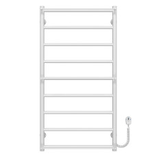 Рушникосушарка електрична Ladder П9 500х1000 Deffi нержавіюча сталь (Білий, EF16, Праве підключення)
