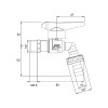 Кран кульовий для поливу Icma 598 1/2