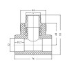 Трійник PPR Blue Ocean 32х3/4