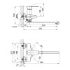 Змішувач для ванни Brinex 35W 005