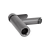 Змішувач для раковини Brinex Pure 001F низький  Graphite BRIPUR001FGRP