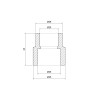 Муфта PPR Thermo Alliance 25х20