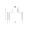 Муфта PPR Thermo Alliance 63х25