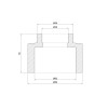 Муфта PPR Thermo Alliance 63х40