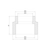 Муфта PPR Thermo Alliance 63х50