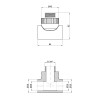 Трійник PPR Thermo Alliance 25х3/4