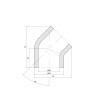 Кутик PPR Thermo Alliance 40, 45°