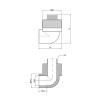 Кутик PPR Thermo Alliance 25х3/4