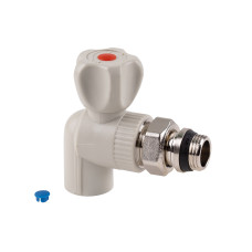 Кран кульовий радіаторний PPR Thermo Alliance 20х1/2