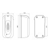 Дезінфектор Qtap Pohodli 6V безконтактний DZ600WP White (Dezinfektor)