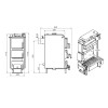 Котел твердопаливний сталевий Thermo Alliance Ferrum V 4.0 FSF 12