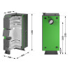 Котел твердопаливний сталевий Thermo Alliance Ferrum Plus V 4.0  FSF+ 30