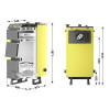 Котел твердопаливний сталевий Thermo Alliance Ferrum W V 5.0 FW 14