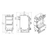 Котел твердопаливний сталевий Thermo Alliance Ferrum W V 5.0 FW 14