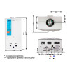 Колонка газова димохідна Thermo Alliance JSD20-10CR 10 л White