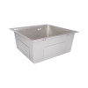 Мийка для кухні інтегрована Lidz Handmade H5050G (LDH5050GPVD43620) Brushed Grey PVD 3,0/1,0 мм