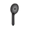 Лійка для ручного душу Lidz Niagara 32 120 мм округла LDNIA32BLM47555 Matt Black
