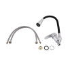 Змішувач для кухні Lidz Tani 008F3 з гнучким виливом (k40) LDTAN008F3BCR39484 Black / Chrome