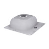 Кухонна мийка Lidz 4848 0,6 мм Satin (LIDZ4848SAT06)