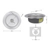 Кухонна мийка Lidz 510-D 0,8 мм Satin (LIDZ510DSAT)