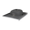 Кухонна мийка Lidz 6060-R 0,6 мм Satin (LIDZ6060RSAT06)