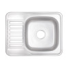 Кухонна мийка Lidz 6550 0,8 мм Micro Decor (LIDZ6350MDEC)