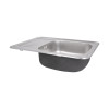 Кухонна мийка Lidz 6550 0,8 мм Micro Decor (LIDZ6350MDEC)