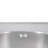 Кухонна мийка Lidz 6642 0,8 мм Satin (LIDZ664208SAT)