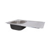 Кухонна мийка Lidz 7848 0,8 мм Satin (LIDZ7848SAT)