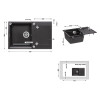 Кухонна мийка Lidz 790x495/230 GRF-13 (LIDZGRF13790495230)