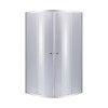 Душова кабіна Lidz Latwa SC90x90.SAT.LOW.GR, скло тоноване 4 мм без піддона