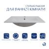 Раковина Qtap Albatross 620х460х180 White без донного клапану QT01113060CW1