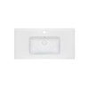 Раковина Qtap Albatross E49 1000х490х200 White з донним клапаном QT01119100E49W