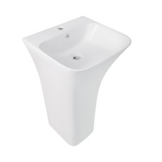 Раковина для підлоги моноблок Qtap Crow 450x435x835 White QT0511G315WN