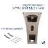 Раковина для підлоги моноблок Qtap Crow 450x435x835 White QT0511G315WN