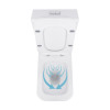 Унітаз-компакт Qtap Crow безобідковий з сідінням Soft-close QT05222170W