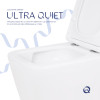 Унітаз підвісний Qtap Crow безобідковий з сідінням Soft-close QT05335171W