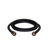 Акційний набір 2+1: Шланг для ручного душу 1600 мм Qtap Hadice QT054BL43074 Black Matt