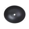 Раковина-чаша Qtap Dove 415x340x140 Matt black QT06116062AMB