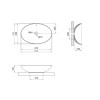 Раковина-чаша Qtap Dove 635x420x150 White QT06118168W
