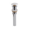 Донний клапан для раковини Qtap PU02 225х70х70 White