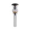 Донний клапан для раковини Qtap PU03 225х70х70 Matt black