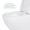 Акційний набір: Унітаз підвісний Jay Ultra Quiet QT07335177W 485х360х320 + Tern Ultra Quiet QT17332303ASW 490x365x325