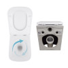 Акційний набір: Унітаз підвісний Jay Ultra Quiet QT07335177W 485х360х320 + Tern Ultra Quiet QT17332303ASW 490x365x325