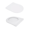Унітаз підвісний Qtap Jay безободковий Ultra Quiet з сидінням Soft-close QT07335177W