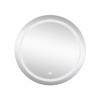 Дзеркало Qtap Jay R780 з LED-підсвічуванням Touch, димер, рег. яскравості QT0778250378W