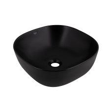 Раковина-чаша Qtap Kolibri 400x400x140 Matt black QT10112144MBMBN